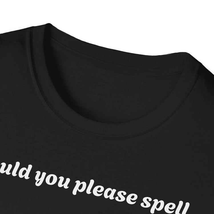 Could You Please Spell Gabbana Shirt | Devil Wears Prada Inspired Tee