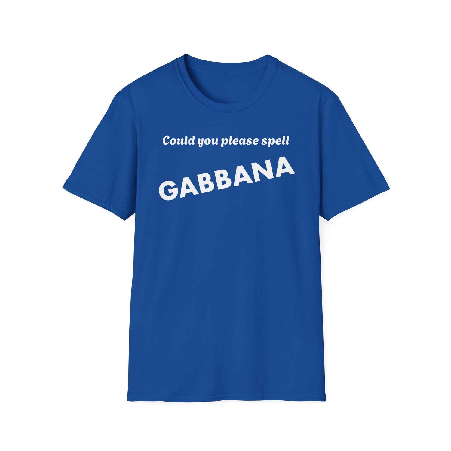 Could You Please Spell Gabbana Shirt | Devil Wears Prada Inspired Tee