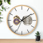 DSNY Supervisor/Sanitation Worker Wall Clock Personalized  - White