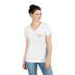 DDG Certified Degenerate Womens V-Neck T-Shirt