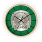 DSNY Sanitation Worker Wall Clock Personalized  - Green