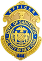 NYC Sanitation Badge – 3D Printed DSNY Replica | Retirement, Promotion & Display Piece image 4