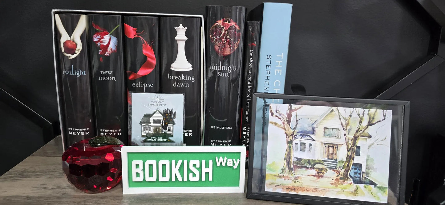 3D-Printed Signs – Custom Name, Saying, Quote, or Message perfect for Bookshelf!