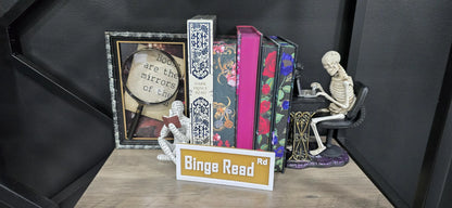 3D-Printed Signs – Custom Name, Saying, Quote, or Message perfect for Bookshelf!